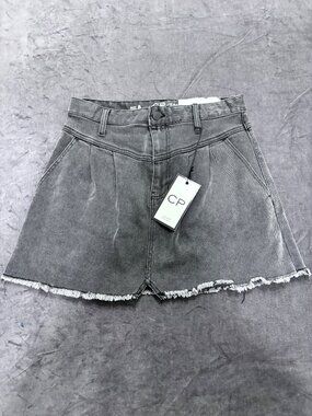 CP Jeans‎ Gray Denim Skirt Size 5 NWT